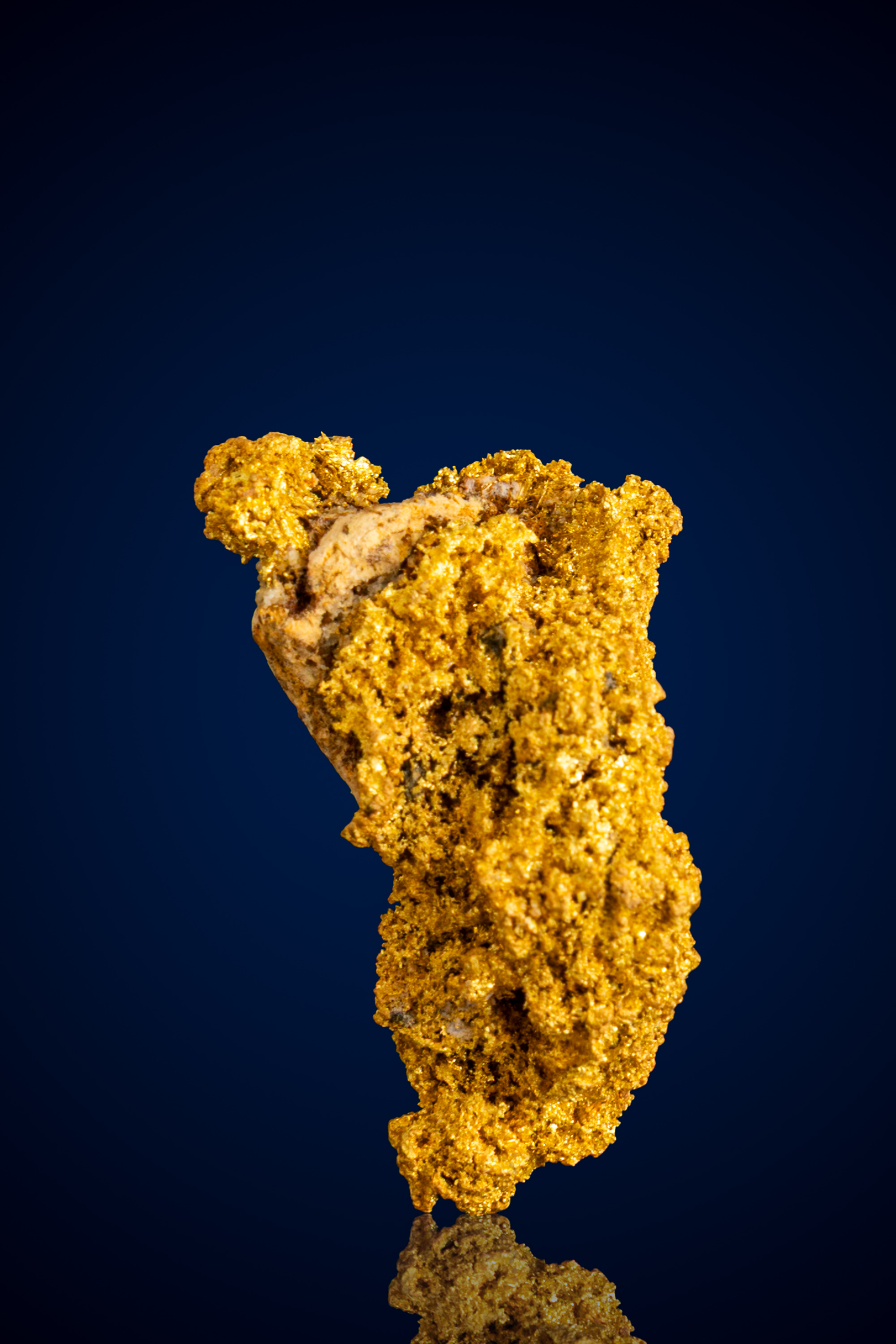 (image for) Elegant, Brilliant Natural Gold Nugget - Central Valley, MT - 12.31 grams